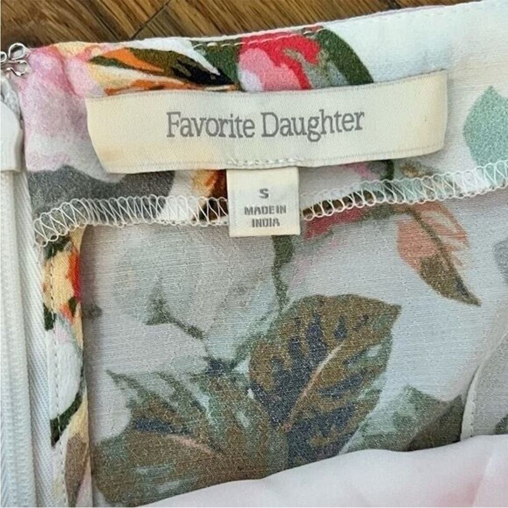 Favorite Daughter The One that Got Away Floral Cropped Puff Sleeve Blouse –S - Picture 8 of 9